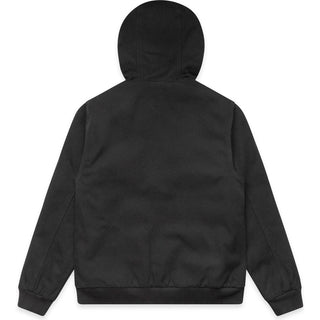 AS Colour 5532 Canvas Bomber Hood Jacket - Back View | color:Black|view:back