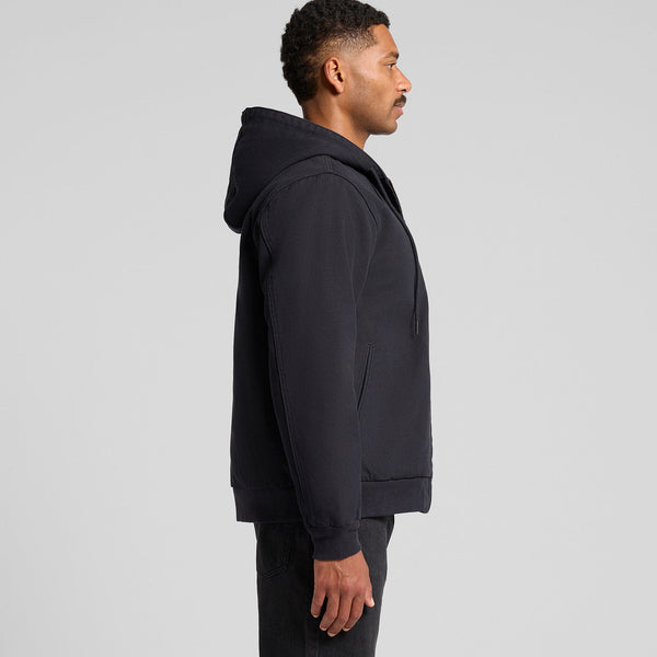 AS Colour Canvas Bomber Hood Jacket | 5532 (Ink Blue)