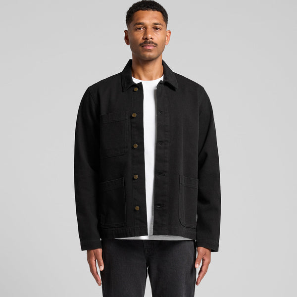 AS Colour Canvas Chore Jacket | 5524 (Black)
