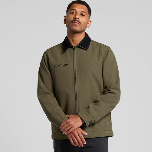 AS Colour Canvas Cord Collar Jacket | 5533 (Army)