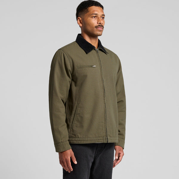AS Colour Canvas Cord Collar Jacket | 5533 (Army)