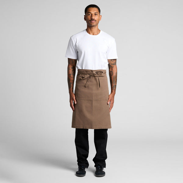 AS Colour Canvas Half Apron | 1081 (Walnut)