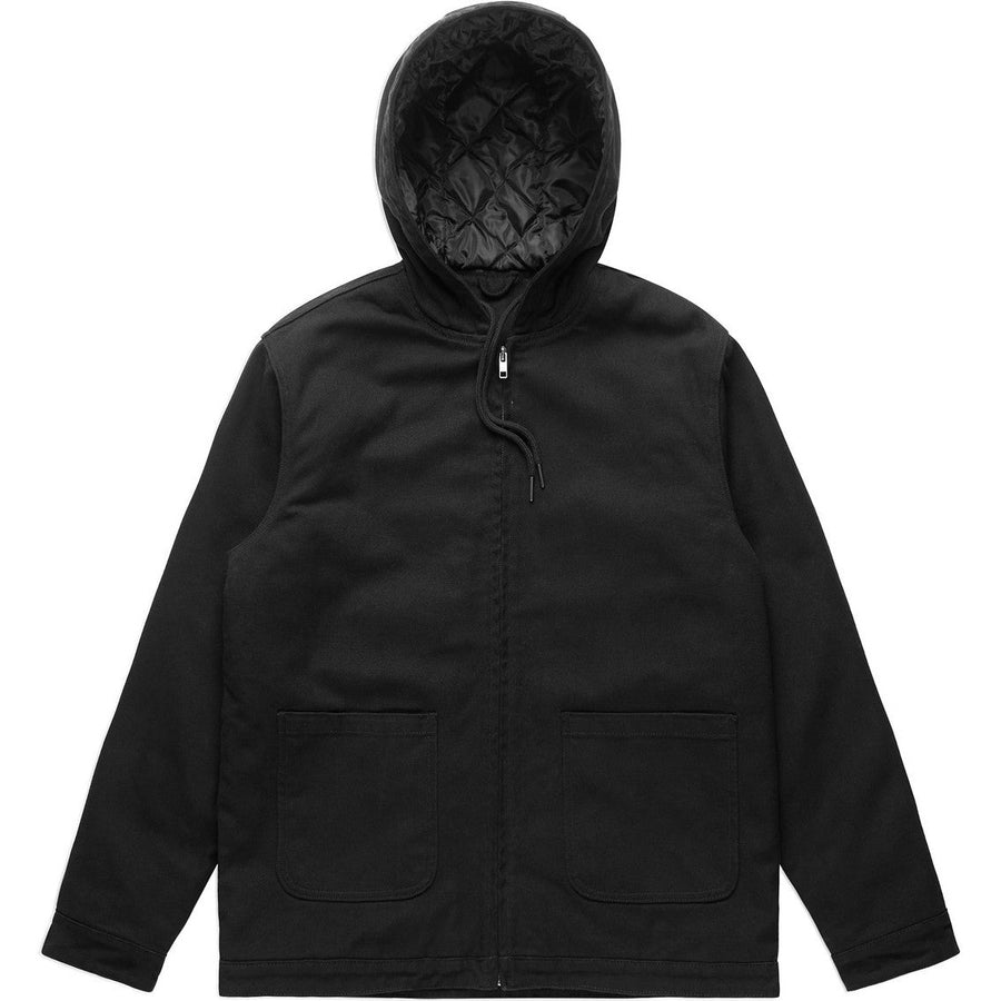 AS Colour Canvas Heavy Hooded Jacket | 5529 (Black)
