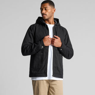 AS Colour Canvas Heavy Hooded Jacket | 5529 (Black)