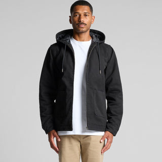 AS Colour Canvas Heavy Hooded Jacket | 5529 (Walnut)