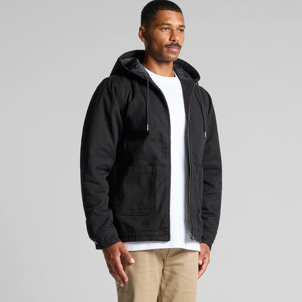 AS Colour Canvas Heavy Hooded Jacket | 5529 (Black)