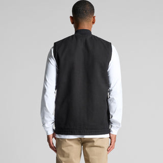 AS Colour Canvas Heavy Vest | 5528 (Black)