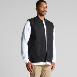 AS Colour Canvas Heavy Vest | 5528 (Black)