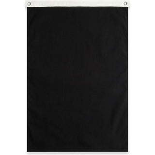 AS Colour 1519 Canvas Large Flag - Front View | color:Black|view:front