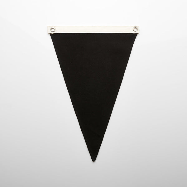 AS Colour Canvas Pennant Flag | 1513 (Black)