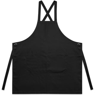 AS Colour 1082 Carrie Apron - Front View | color:Black|view:front