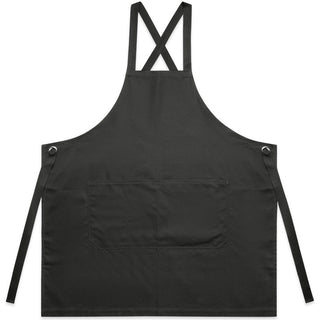 AS Colour 1082 Carrie Apron - Front View | color:Coal|view:front