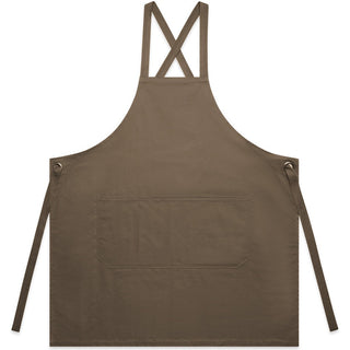 AS Colour 1082 Carrie Apron - Front View | color:Walnut|view:front