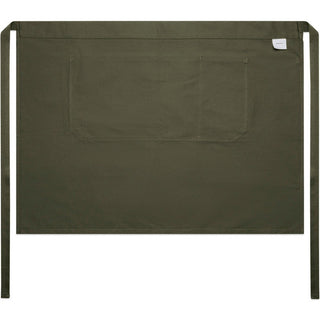 AS Colour 1083 Carrie Half Apron - Back View | color:Army|view:back