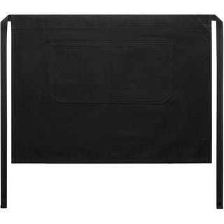AS Colour 1083 Carrie Half Apron - Front View | color:Black|view:front