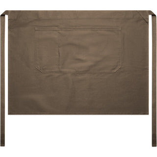 AS Colour 1083 Carrie Half Apron - Front View | color:Walnut|view:front