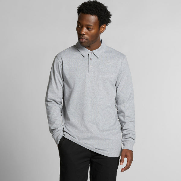 AS Colour Chad L/S Polo | 5404 (Black)