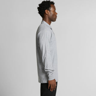 AS Colour Chad L/S Polo | 5404 (Grey Marle)