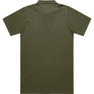 AS Colour 5402 Chad Polo - Back View | color:Army|view:back