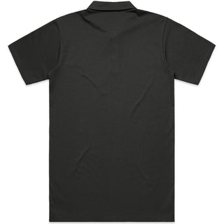 AS Colour 5402 Chad Polo - Back View | color:Coal|view:back