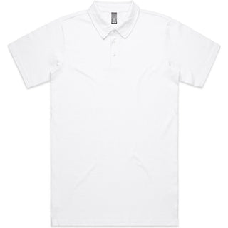 AS Colour 5402 Chad Polo - Front View | color:White|view:front