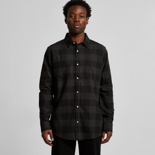 AS Colour Check Shirt | 5417 (Coal/Black)