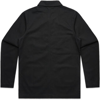AS Colour 5522 Chore Jacket - Back View | color:Black|view:back