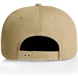 AS Colour 1156 Class Canvas Cap - Back View | color:Khaki|view:back