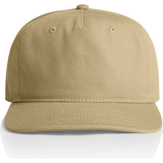AS Colour 1156 Class Canvas Cap - Front View | color:Khaki|view:front
