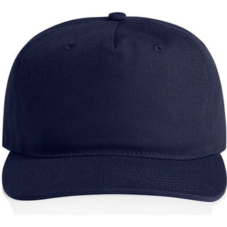 AS Colour 1156 Class Canvas Cap - Front View | color:Midnight Blue|view:front