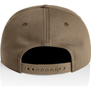 AS Colour 1156 Class Canvas Cap - Back View | color:Walnut|view:back