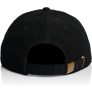 AS Colour 1152 Class Cord Cap - Back View | color:Black|view:back