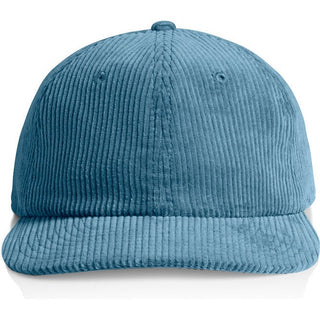 AS Colour 1152 Class Cord Cap - Front View | color:Slate Blue|view:front