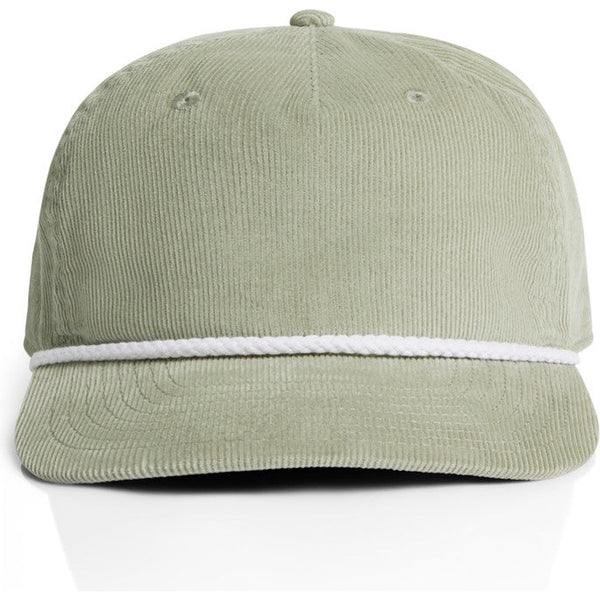 AS Colour Class Cord Rope Cap | 1185 (Eucalyptus/White)