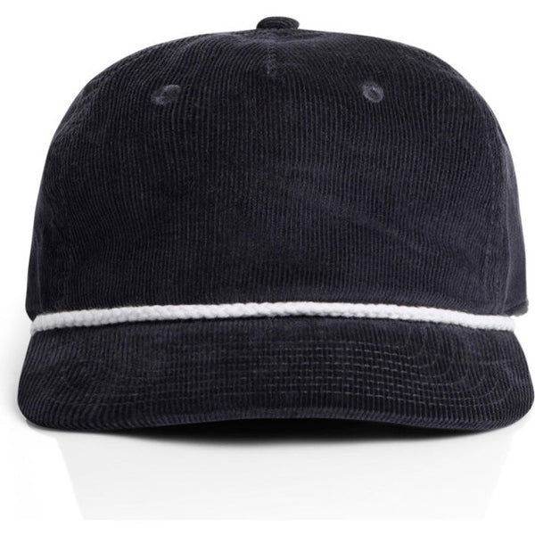 AS Colour Class Cord Rope Cap | 1185 (Ink Blue/White)