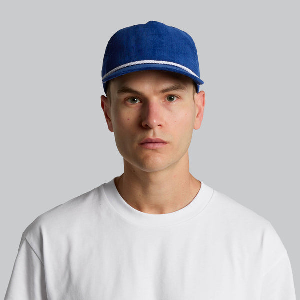 AS Colour Class Cord Rope Cap | 1185 (Ink Blue/White)