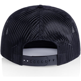 AS Colour 1157 Class Cord Trucker Cap - Back View | color:Midnight Blue|view:back