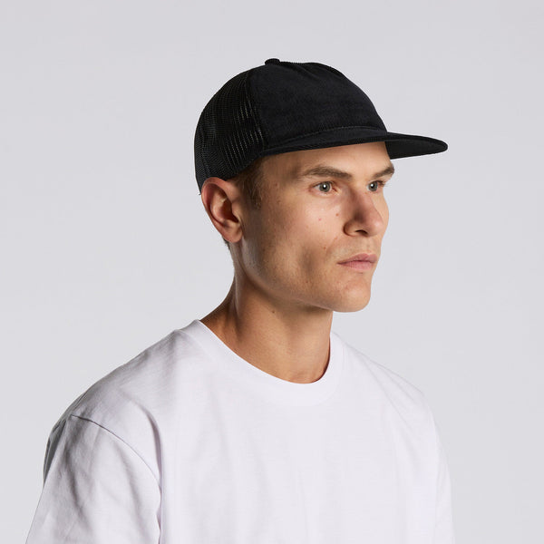 AS Colour Class Cord Trucker Cap | 1157 (Black)