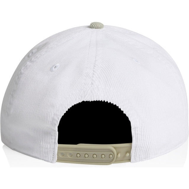 AS Colour Class Cord Two-Tone Cap | 1159 (White/Eucalyptus)