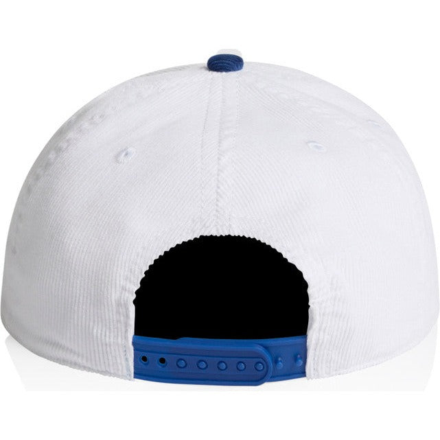 AS Colour Class Cord Two-Tone Cap | 1159 (White/Liberty)