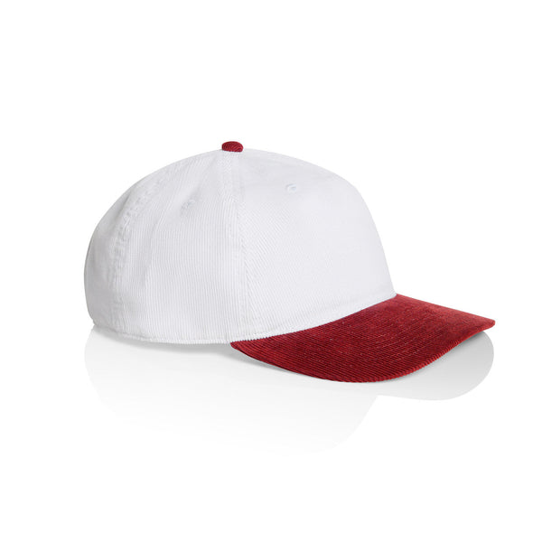 AS Colour Class Cord Two-Tone Cap | 1159 (White/Ink Blue)