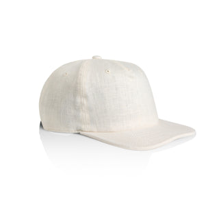 AS Colour 1158 Class Linen Cap - Side view | color:Natural|view:side