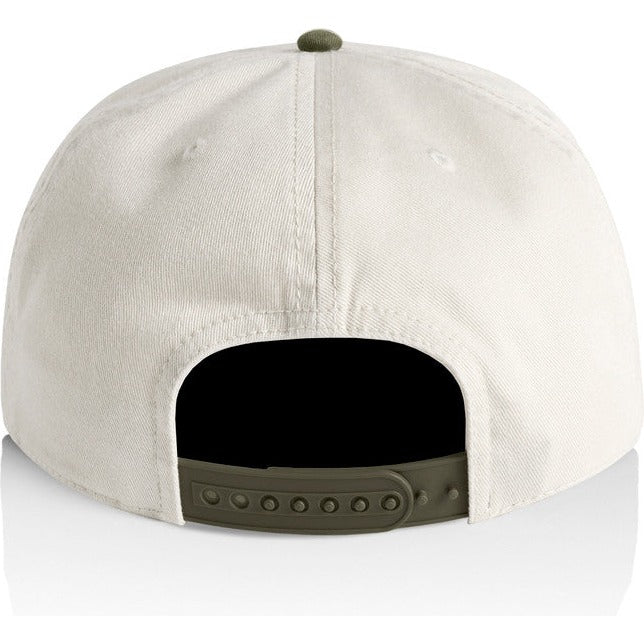 AS Colour Class Two-Tone Cap | 1154 (Natural/Army)