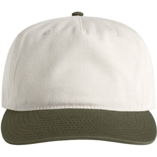 AS Colour Class Two-Tone Cap | 1154 (Natural/Army)
