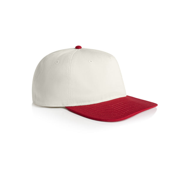 AS Colour Class Two-Tone Cap | 1154 (Natural/Cardinal)