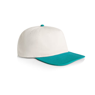 AS Colour 1154 Class Two-Tone Cap - Side view | color:Natural/Charlotte|view:side