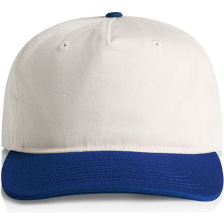 AS Colour 1154 Class Two-Tone Cap - Front View | color:Natural/Liberty|view:front