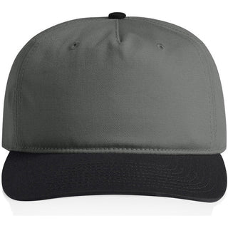 AS Colour 1154 Class Two-Tone Cap - Front View | color:Shadow/Black|view:front