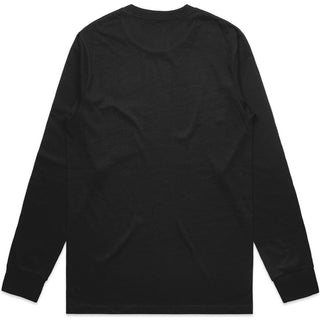 AS Colour 5071 Classic L/S Tee - Back View | color:Black|view:back