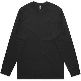 AS Colour 5071 Classic L/S Tee - Front View | color:Black|view:front